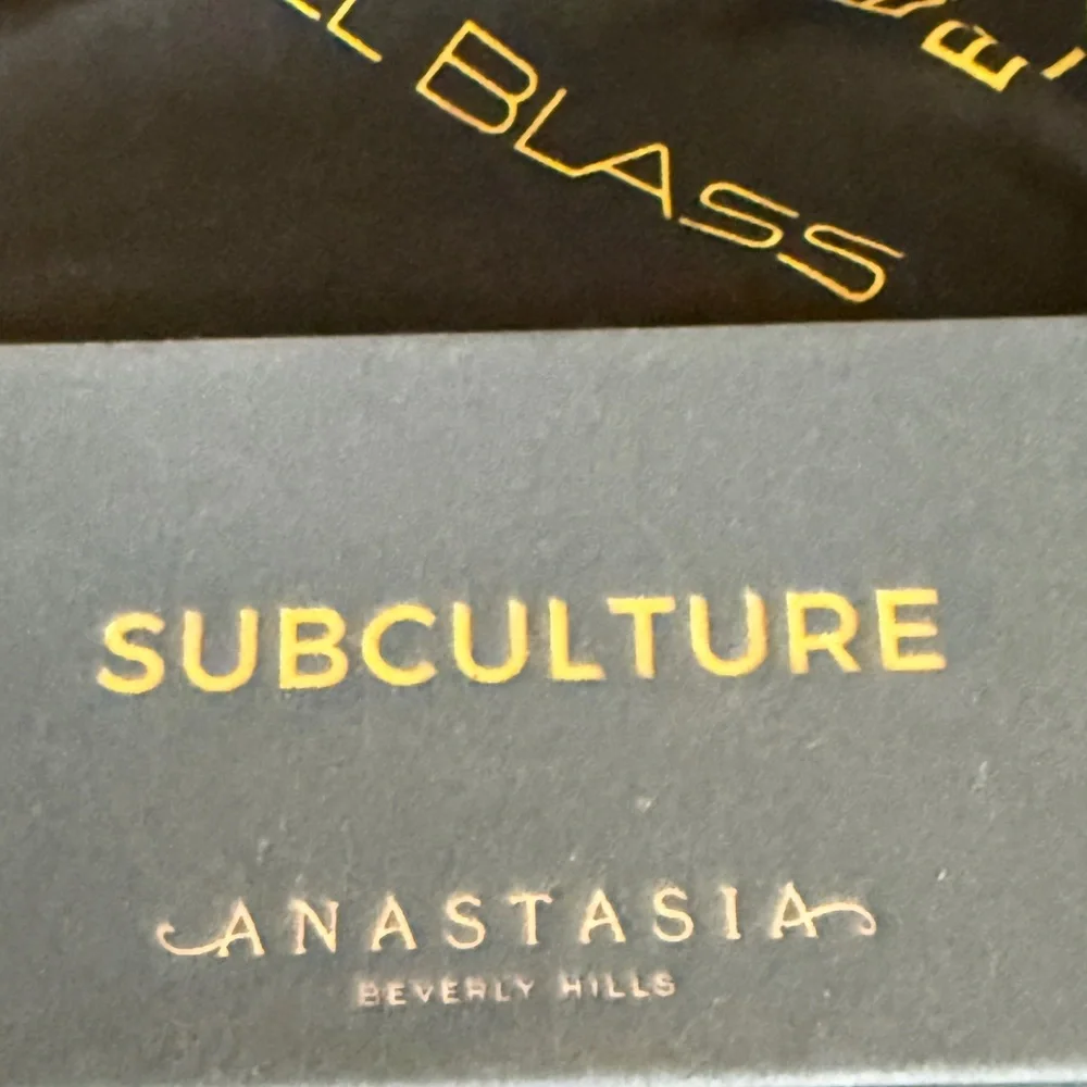 Anastasia Beverly Hills Subculture Eyeshadow Palette light use discontinued